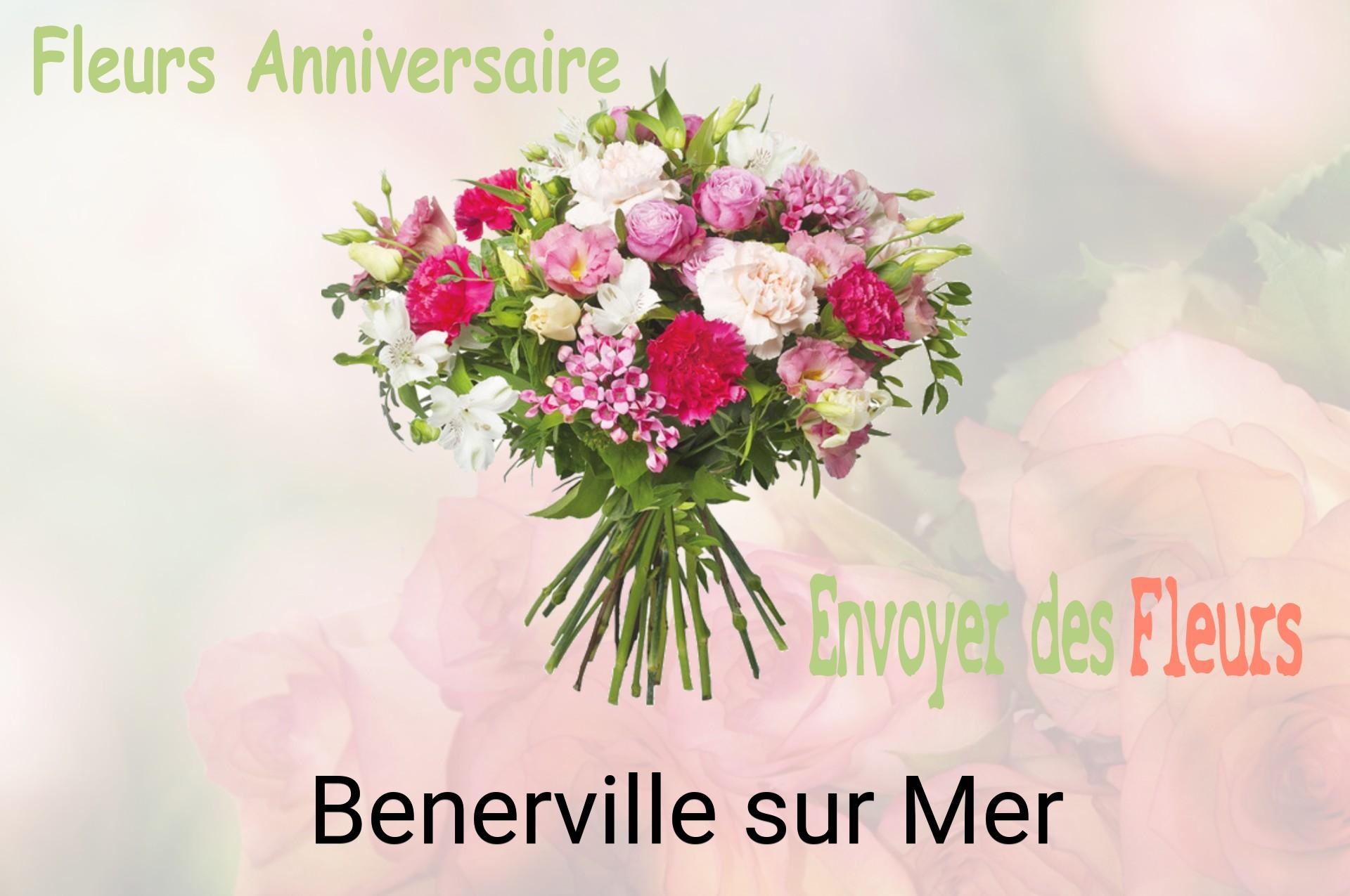 Bouquet de fleurs d’anniversaire livré à Benerville-sur-Mer