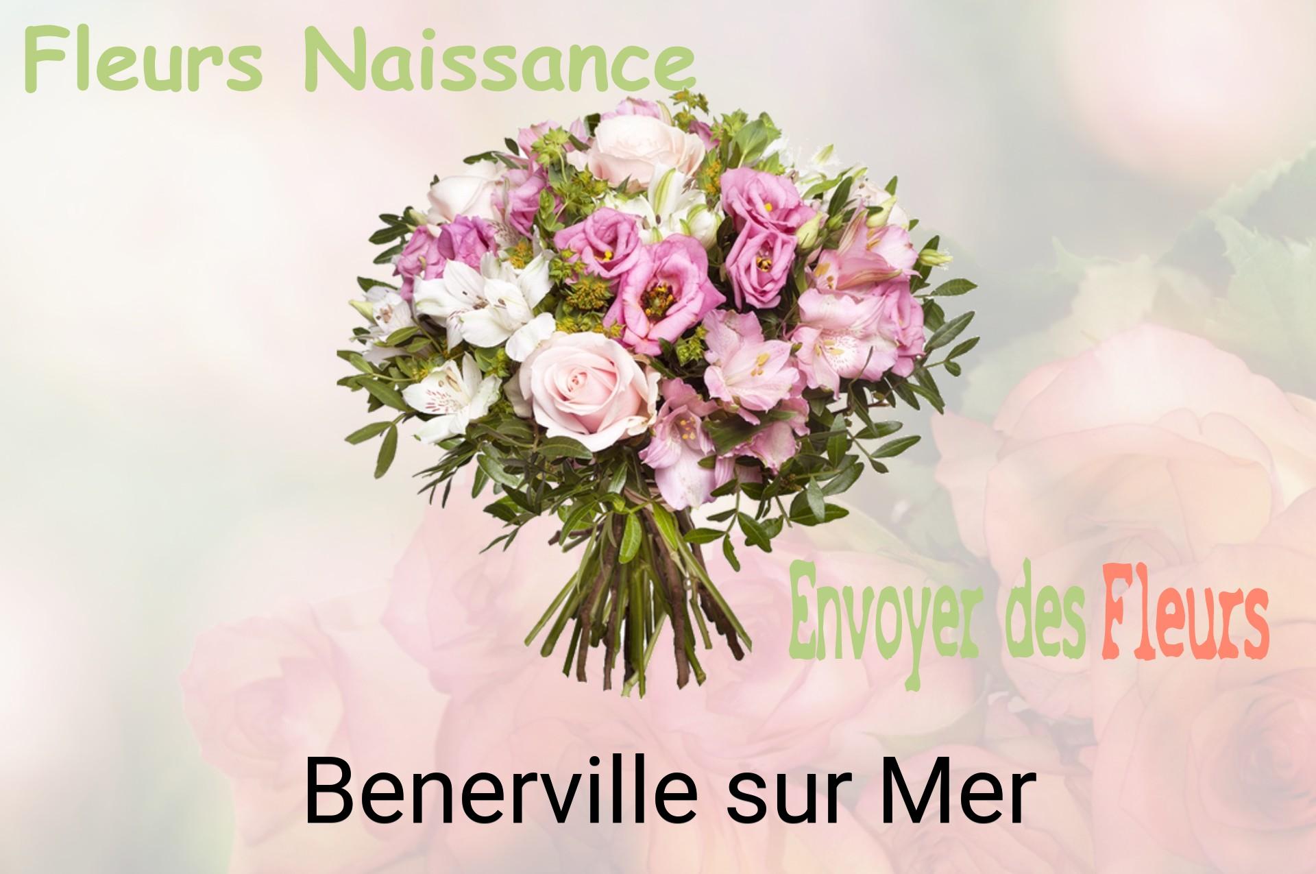 Bouquet de fleurs de naissance livré à Benerville-sur-Mer